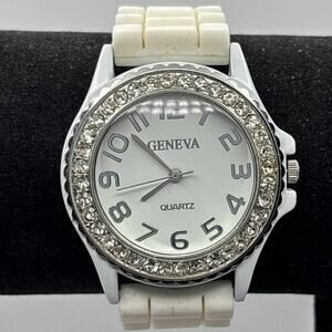 White Retro Men's Watch